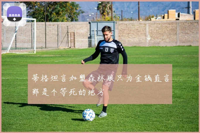 蒂格坦言加盟森林狼只为金钱直言那是个等死的地方